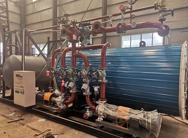 80萬大卡油氣兩用導熱油鍋爐