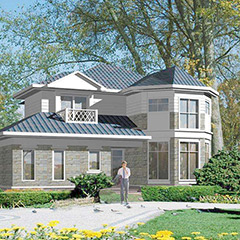 杭州歐式風格別墅院落4