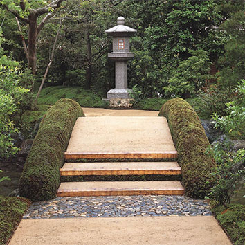 杭州庭院花園地面鋪裝4