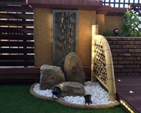 杭州別墅花園整體施工案例